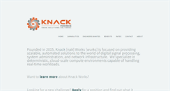 Desktop Screenshot of knackworks.com